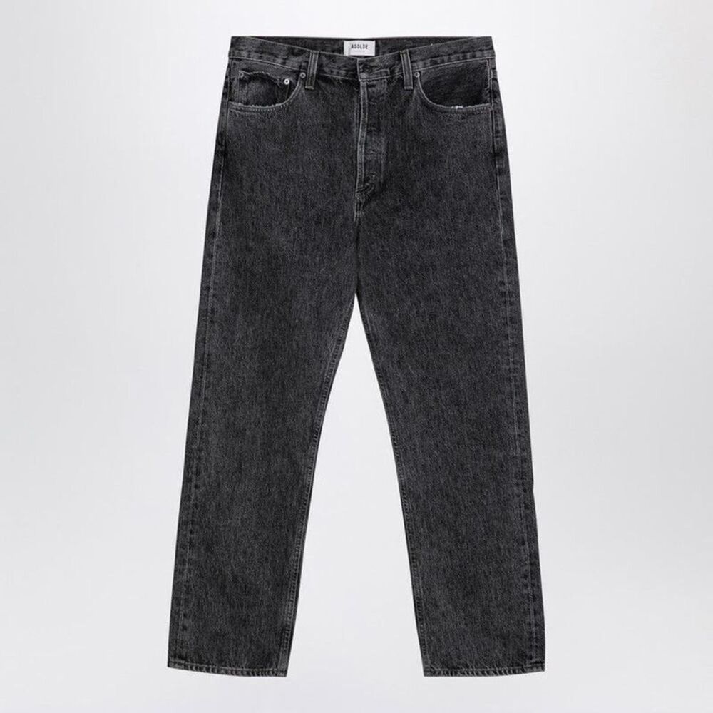 AGOLDE Men's Straight Leg Denim Jeans Men GREY Pants